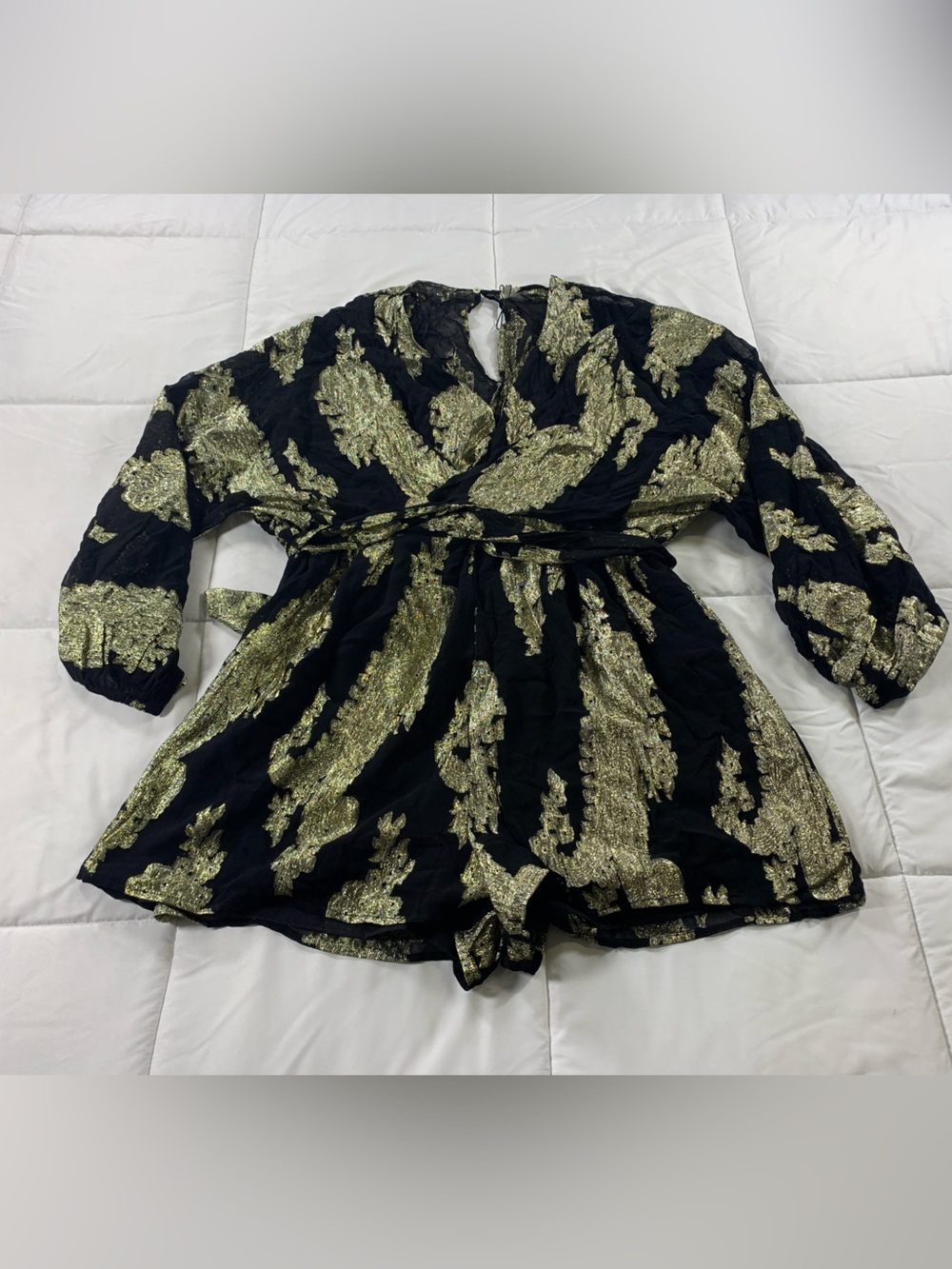 Pre loved RIVER ISLAND long sleeve romper womens size 24